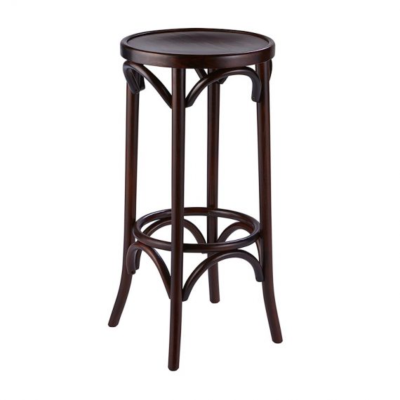Bentwood Backless Bar Stool - Classic X