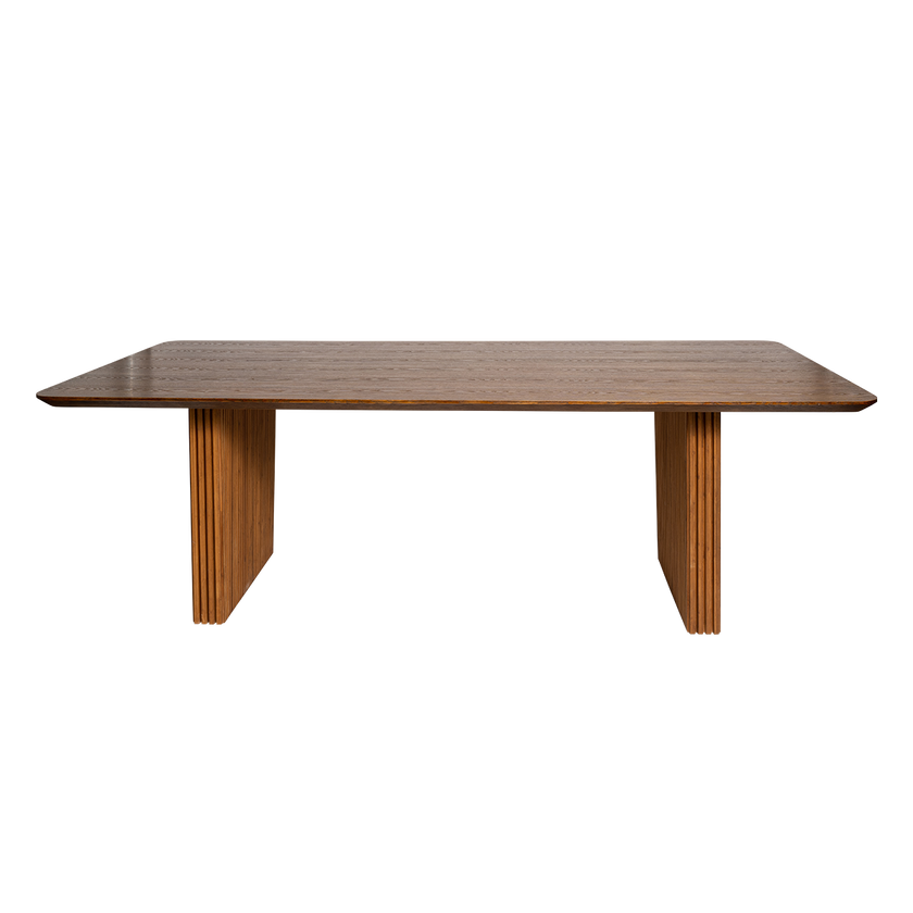 Bamboo Rectangular Dining Table – With Bamboo Legs