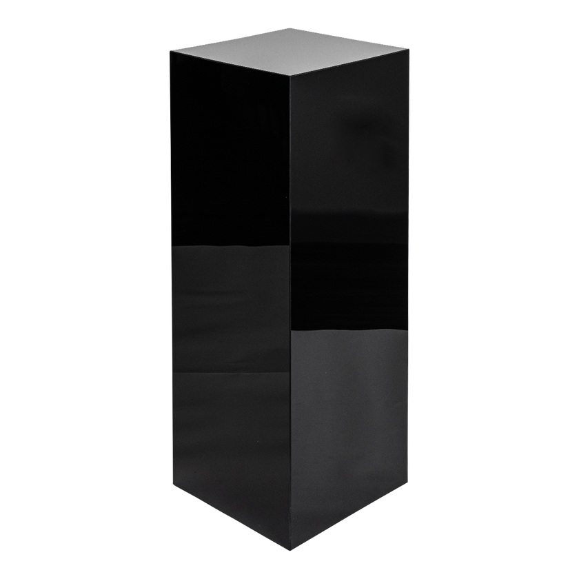 95cm Acrylic Plinth – Black