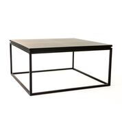 Square Coffee Table – Black