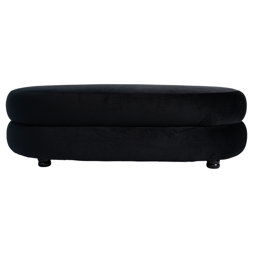 Florence Ottoman – Black