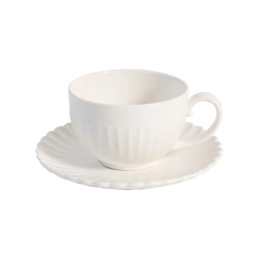 Shell Cup & Saucer