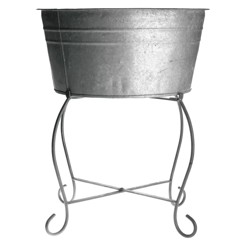Low Oval Drinks Tub and Stand