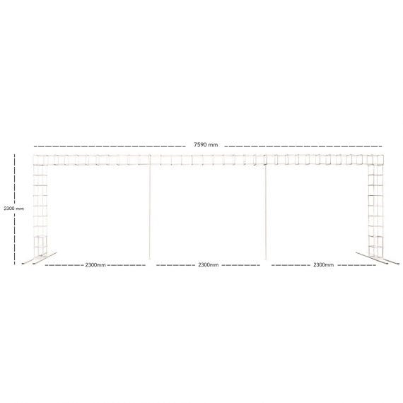 Modular Arbour - White (3 top piece)