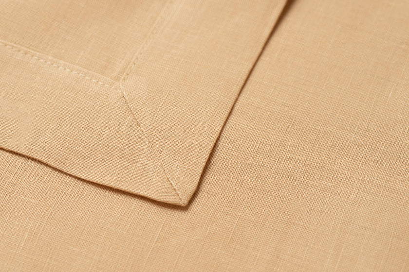 Premium Linen Serviette – Peach