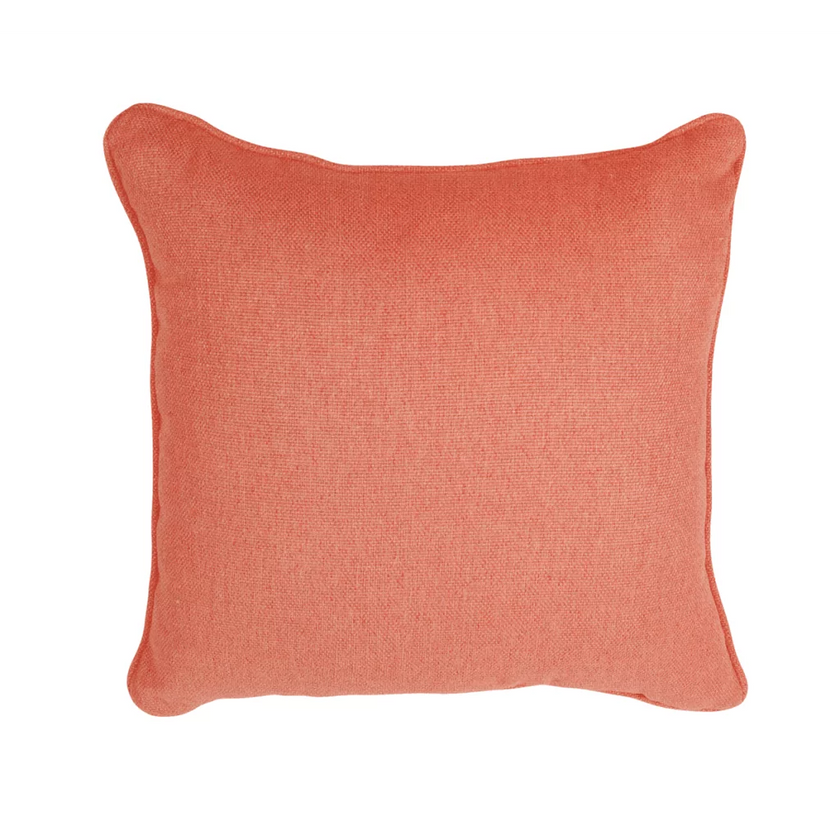 Throw Cushion Square – Coral Pink