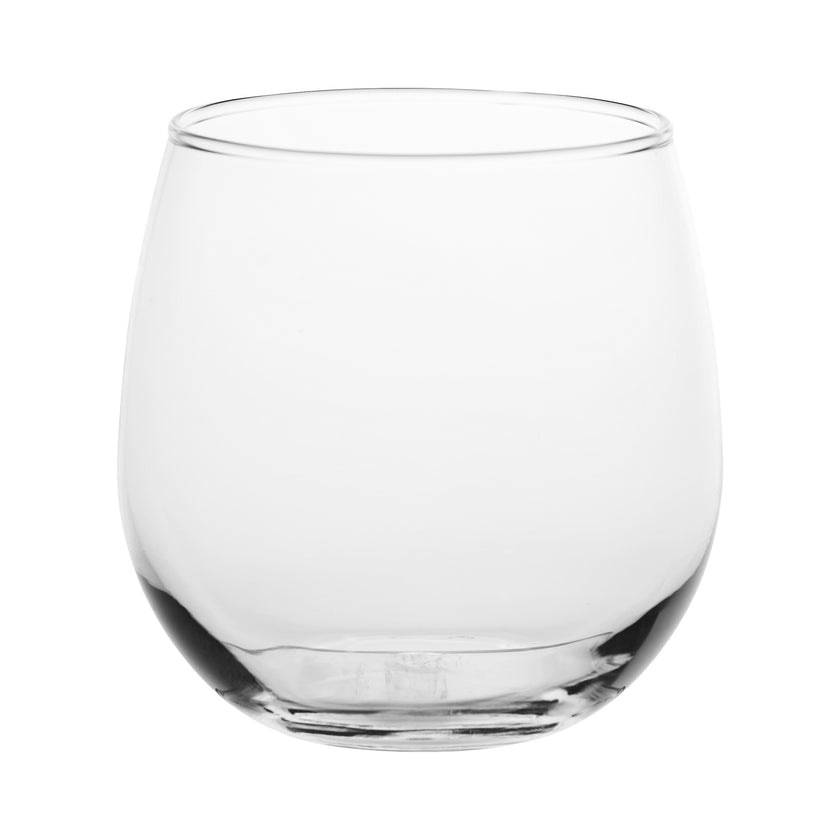 Standard Stemless Red Wine Glass