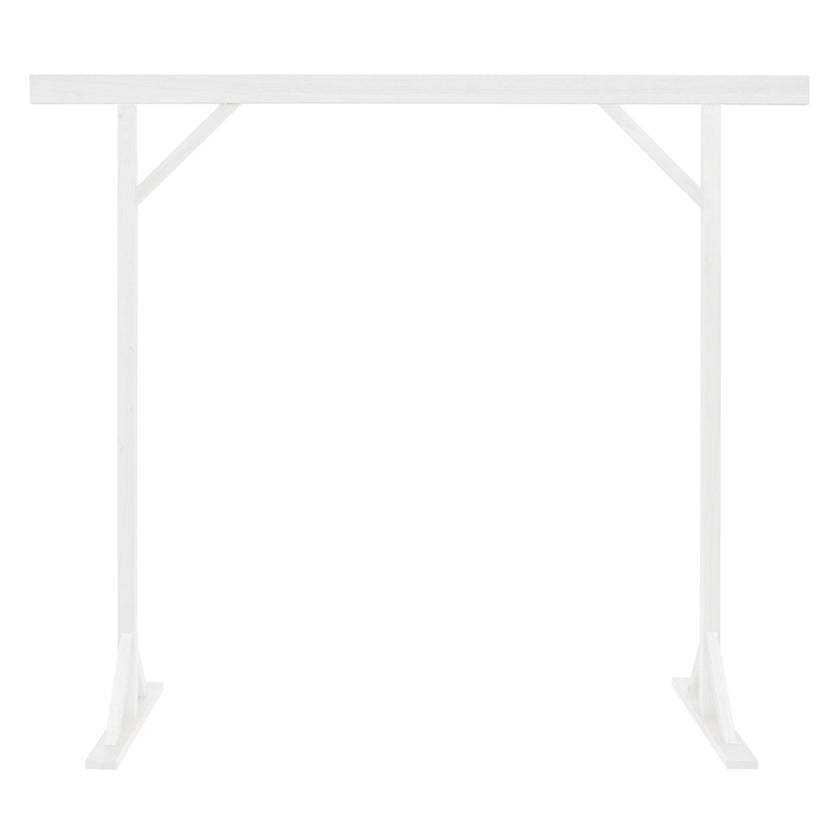 Timber Arbour - White
