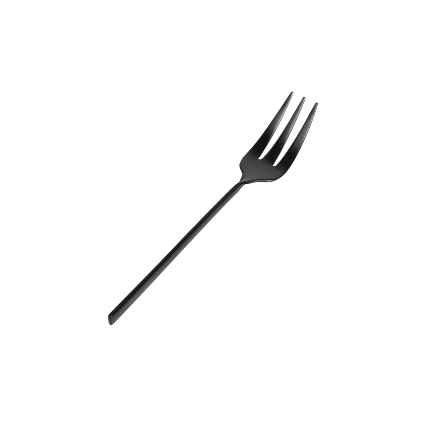 Twist Cake Fork - Matte Black