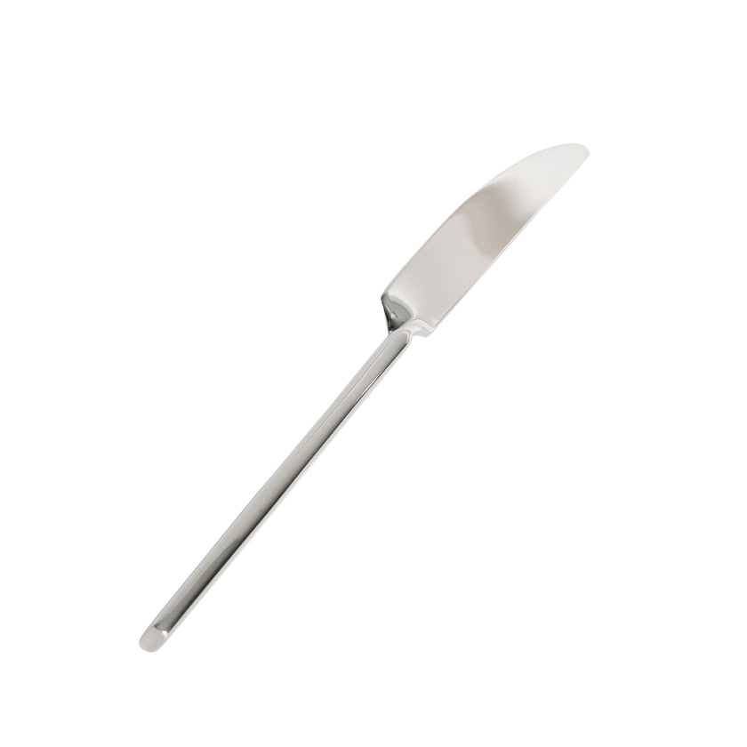 Twist Dinner Knife - Chrome