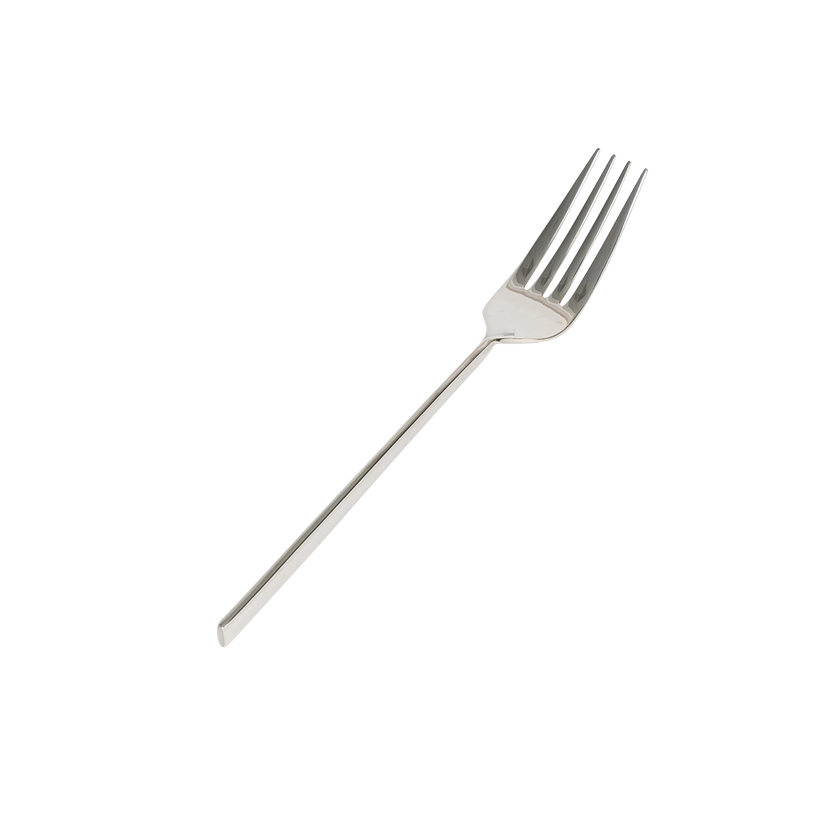 Twist Entrée Fork - Chrome