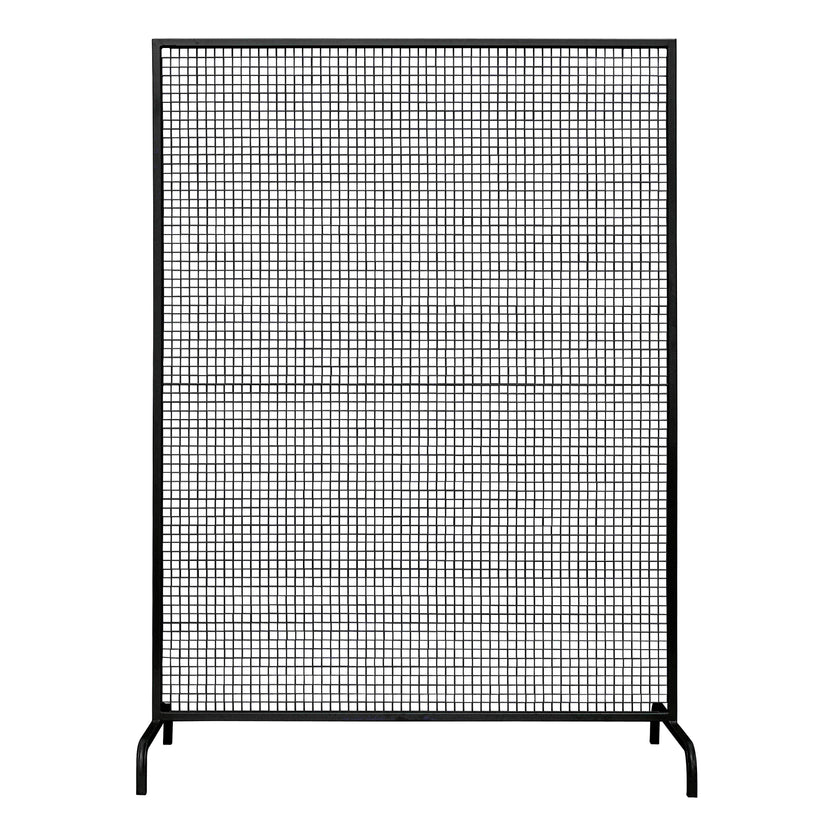 Wire Mesh Ceremony Backdrop - Black
