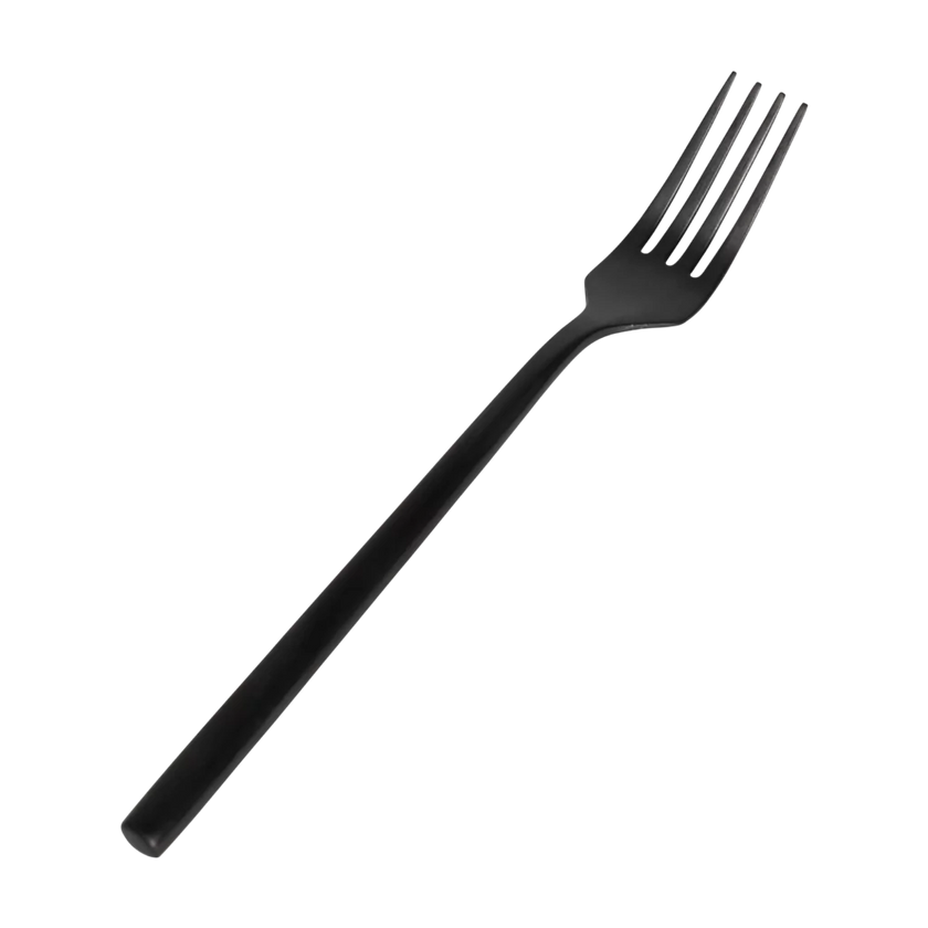 Grace Dinner Fork - Brushed Black
