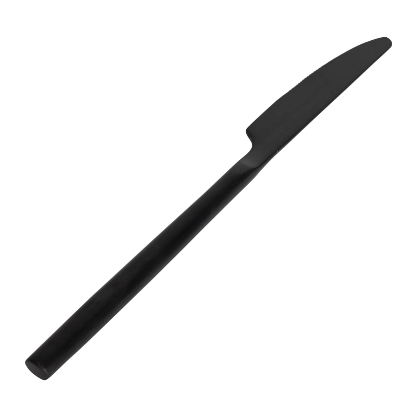 Grace Dinner Knife - Brushed Black