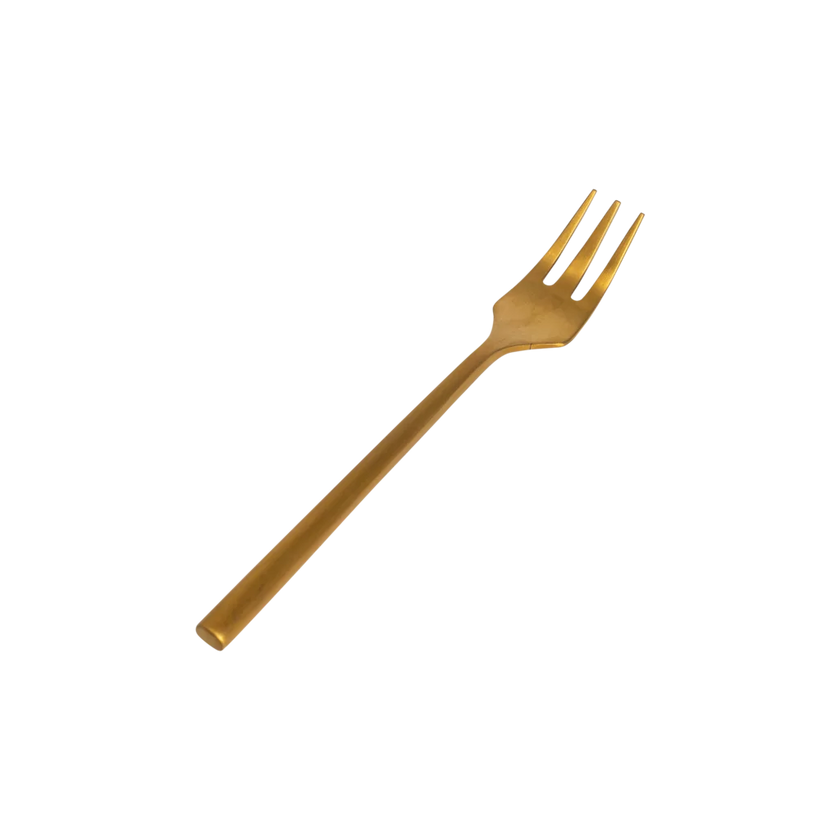 Grace Cake Fork - Brushed Gold